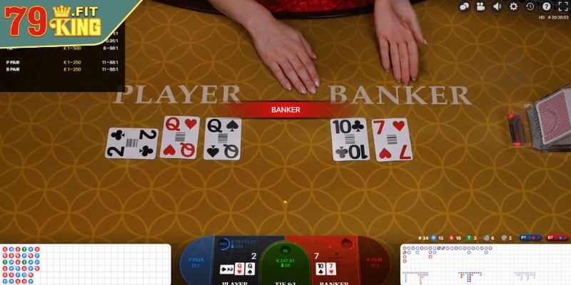 Cách tính điểm Baccarat